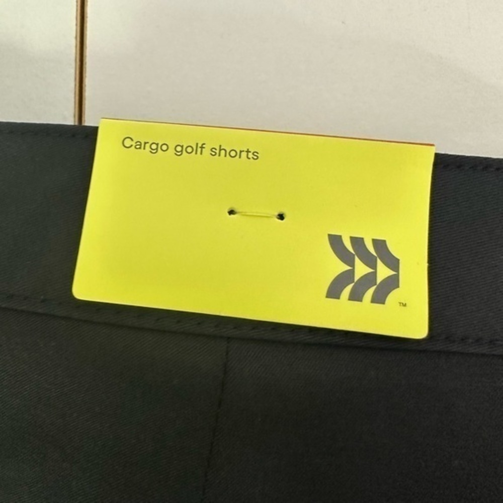 All in Motion NWT Target Cargo Golf Shorts Black‎ - Picture 4 of 4